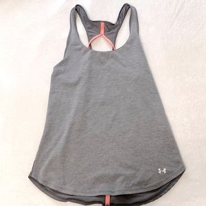 women’s gray sports tank top